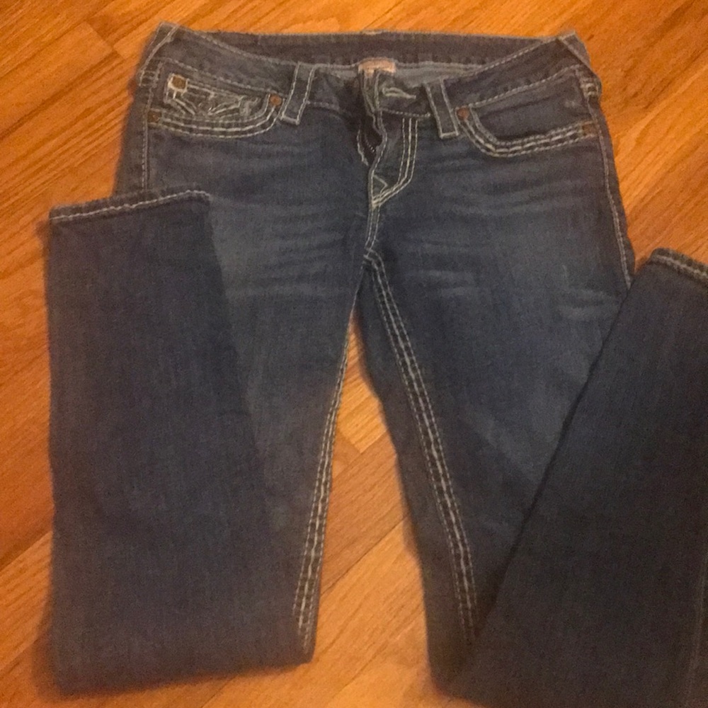 True religion skinny jeans 28